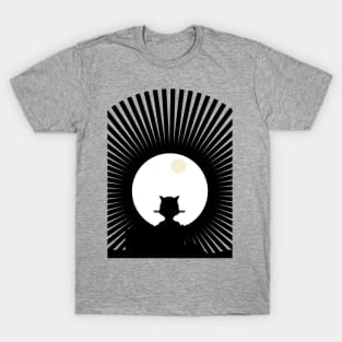 Cat at midnight T-Shirt